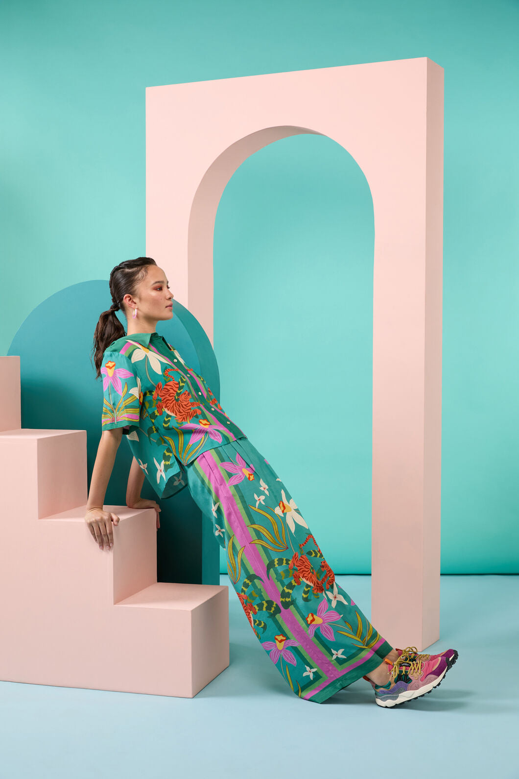 Gorman NZ - Dancing PlaymatesPlacementPant - print