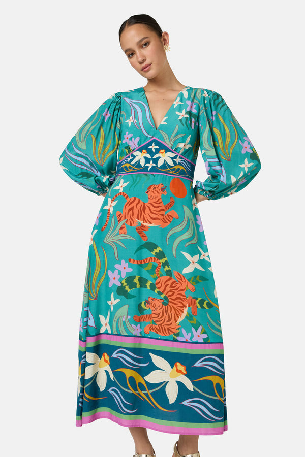 Gorman NZ - DancingPlaymatesLongSleeveDres - print