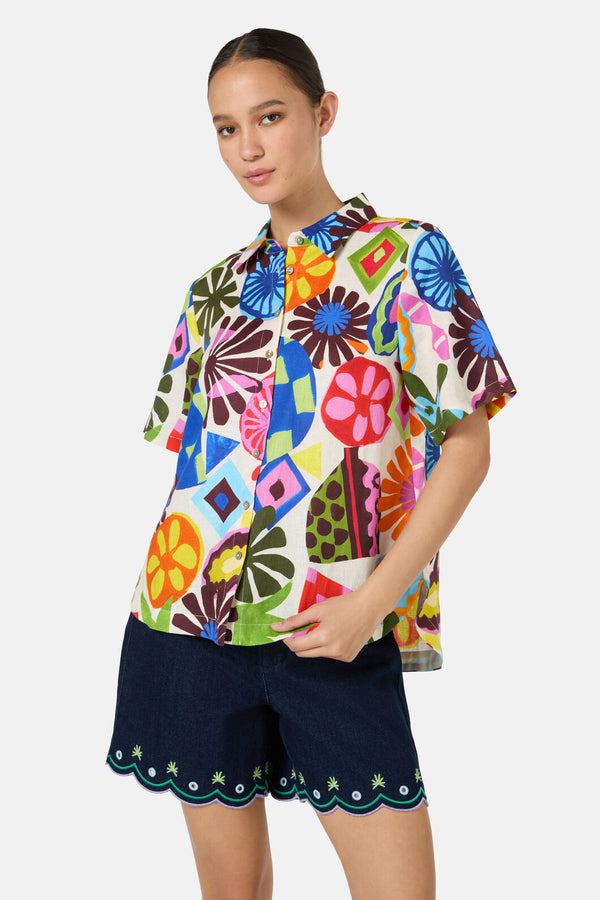 Gorman NZ - Tropic Pop Shirt - print