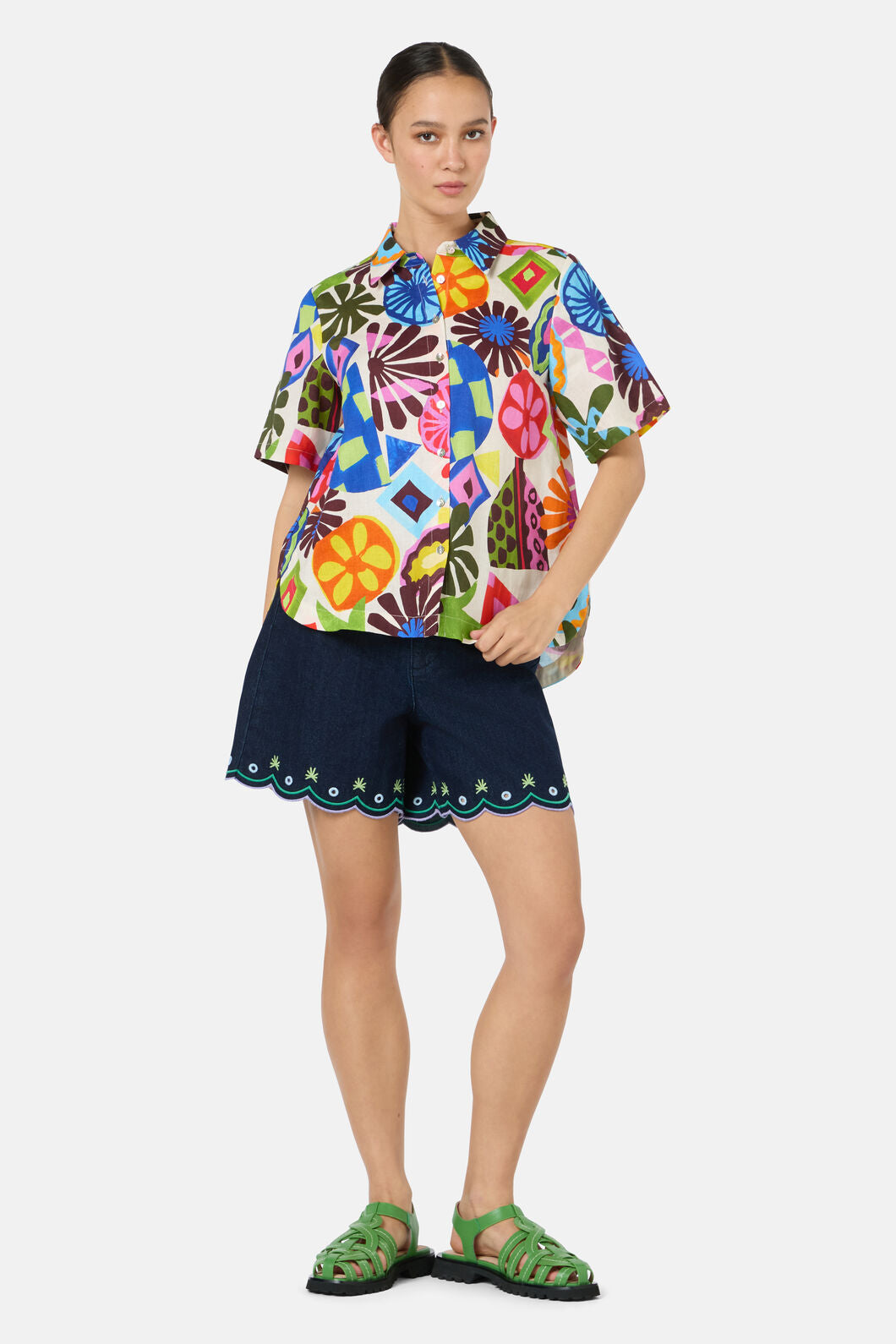 Gorman NZ - Tropic Pop Shirt - print