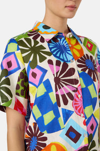 Gorman NZ - Tropic Pop Shirt - print