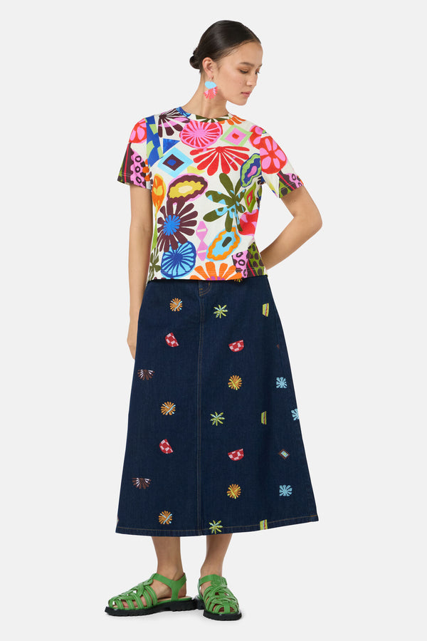 Gorman NZ - Tropic Pop Classic Tee - print