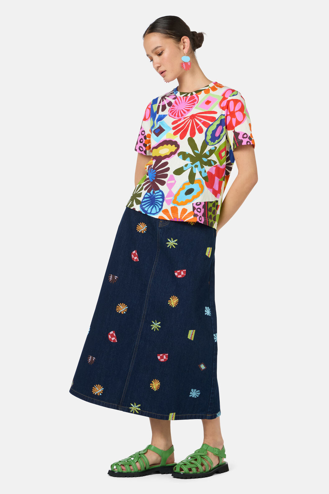 Gorman NZ - Tropic Pop Classic Tee - print