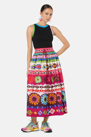 Gorman NZ - Tropic Pop Skirt - print