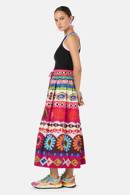 Gorman NZ - Tropic Pop Skirt - print