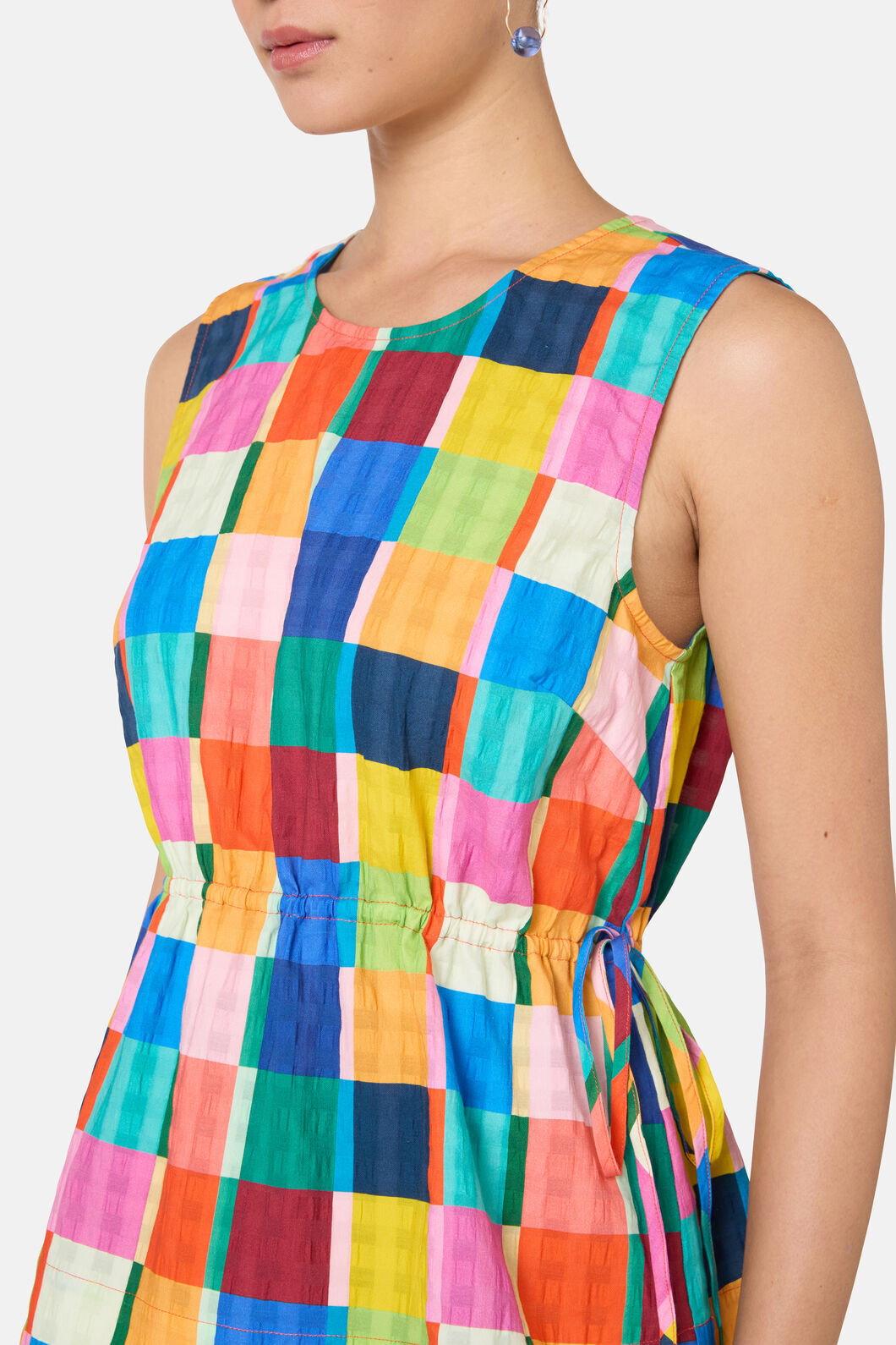 Gorman NZ - Jungle Rhapsody Check Tank - check
