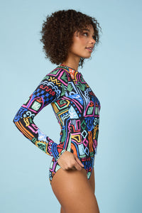 Gorman NZ - Atrium Print Rashie - print