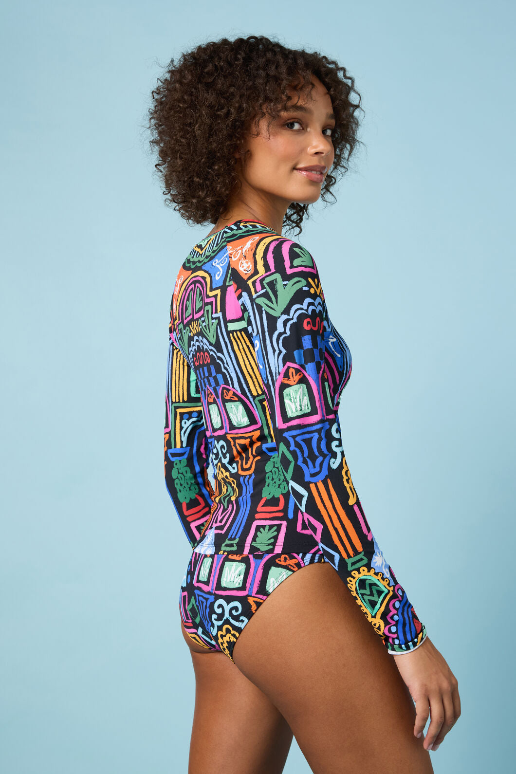 Gorman NZ - Atrium Print Rashie - print
