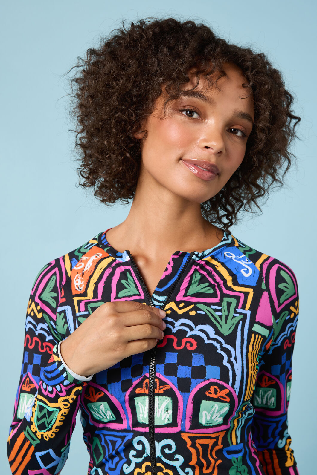 Gorman NZ - Atrium Print Rashie - print