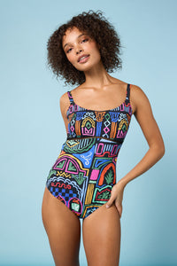 Gorman NZ - Atrium Print One Piece - print