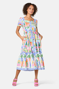Gorman NZ - Atrium Print Midi Dress - print