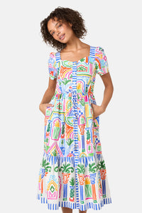 Gorman NZ - Atrium Print Midi Dress - print