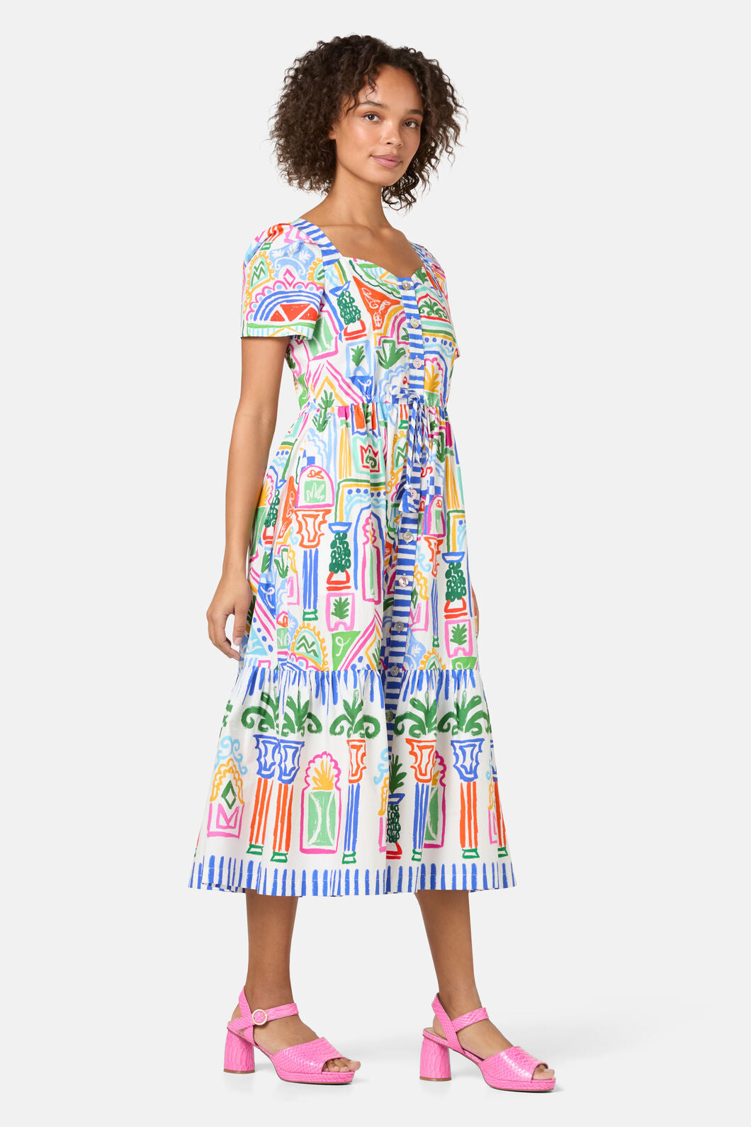 Gorman NZ - Atrium Print Midi Dress - print