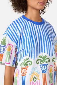 Gorman NZ - Atrium Print Relaxed Tee - print