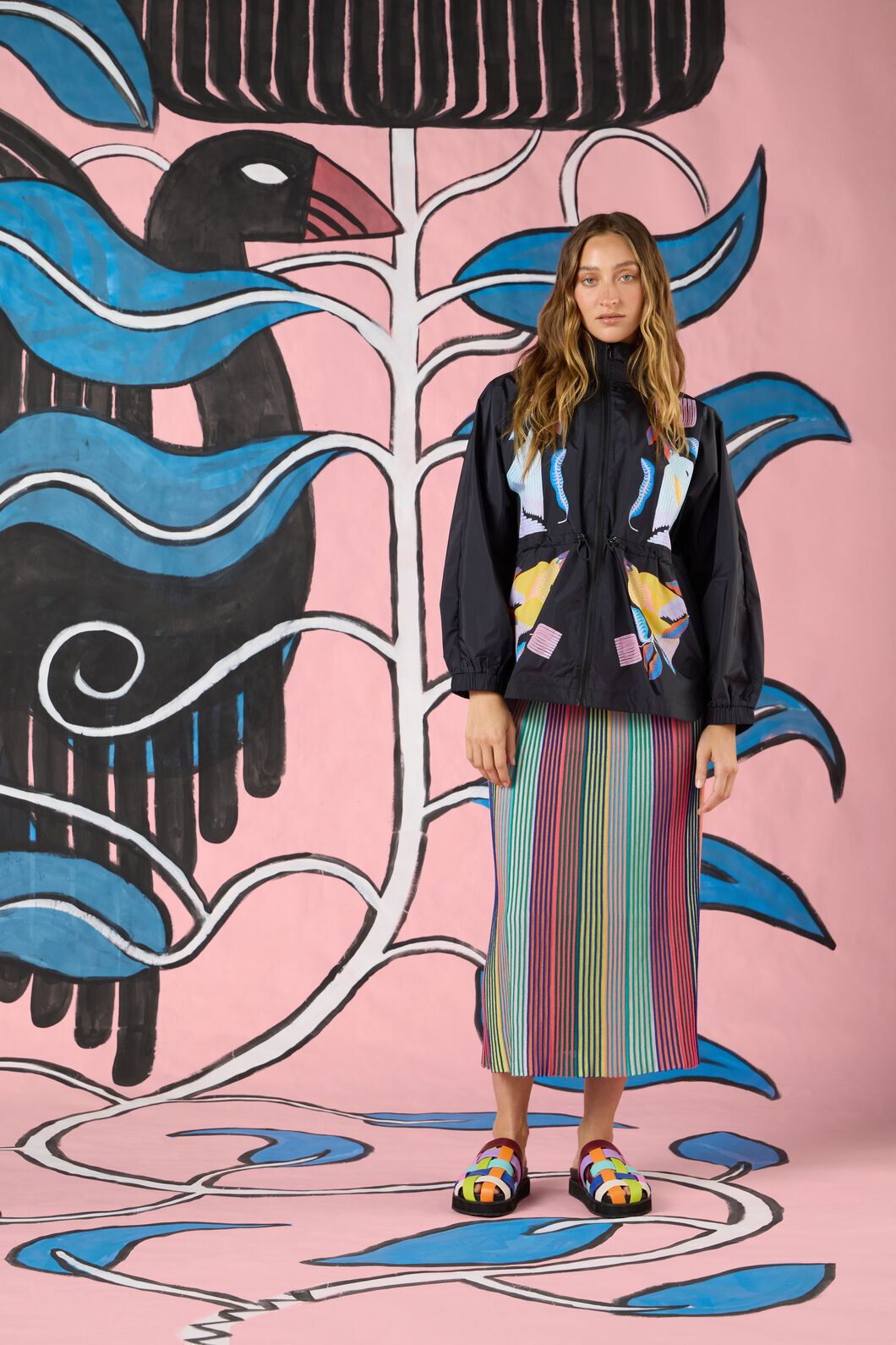 Gorman NZ - Past Lover Print Anorak - print