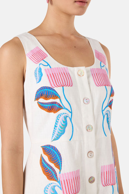 Gorman NZ - Past Lover Print Midi Dress - print