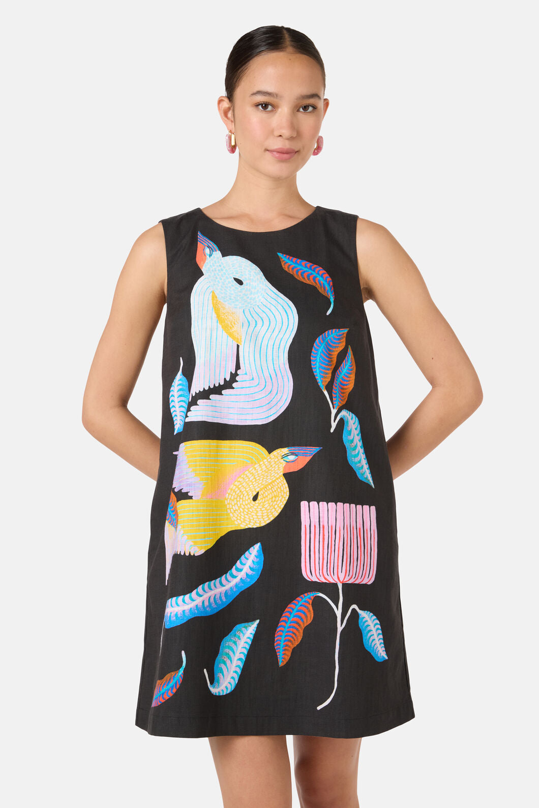 Gorman NZ - Past Lover Print Shift Dress - print
