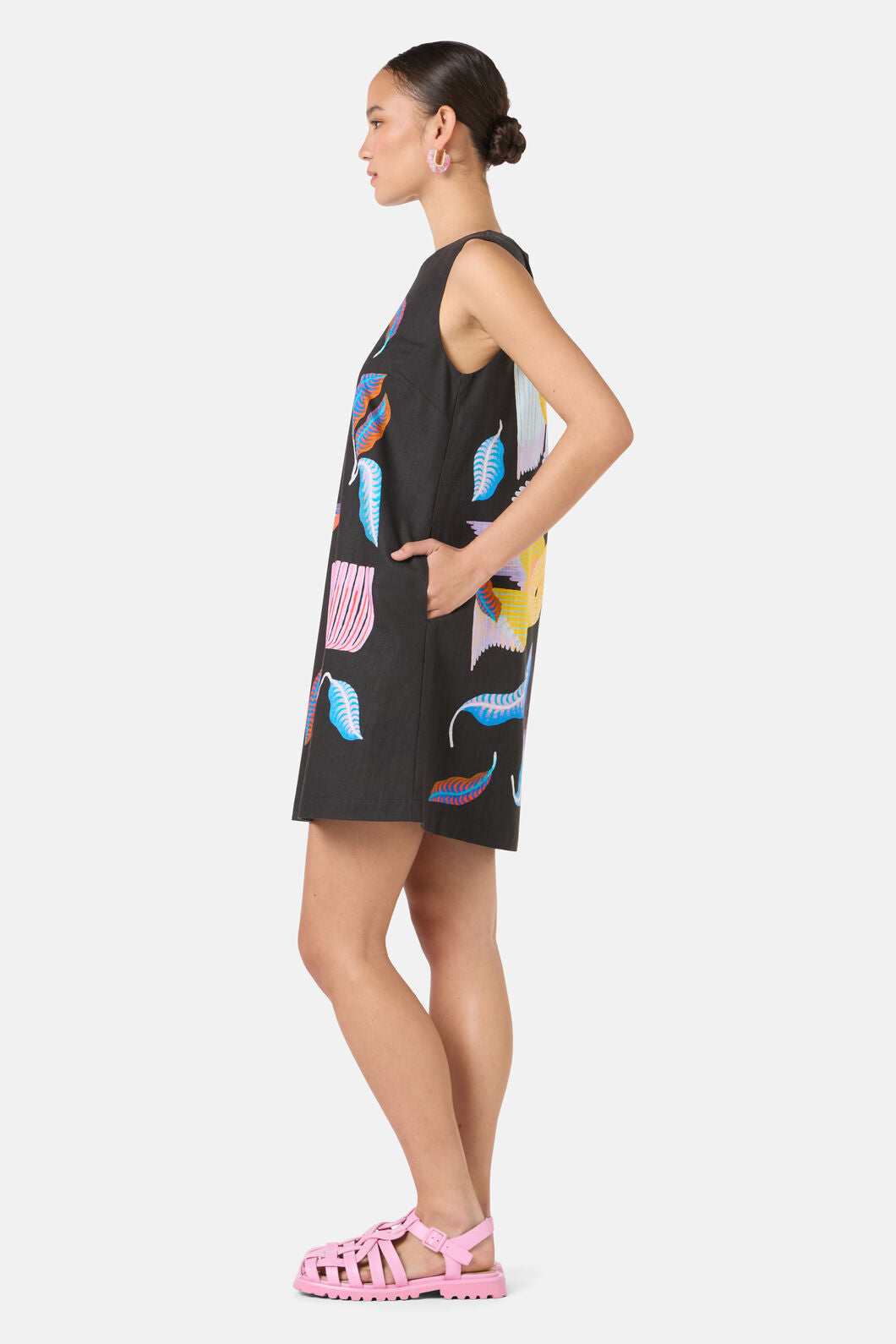 Gorman NZ - Past Lover Print Shift Dress - print