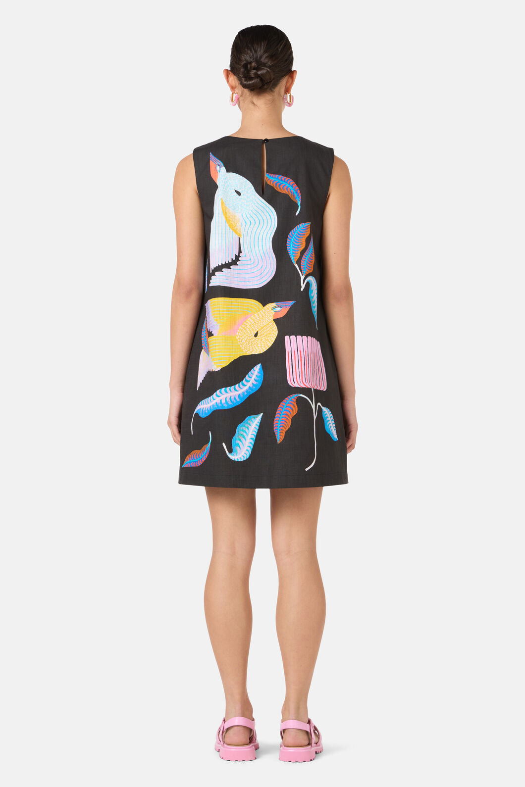Gorman NZ - Past Lover Print Shift Dress - print