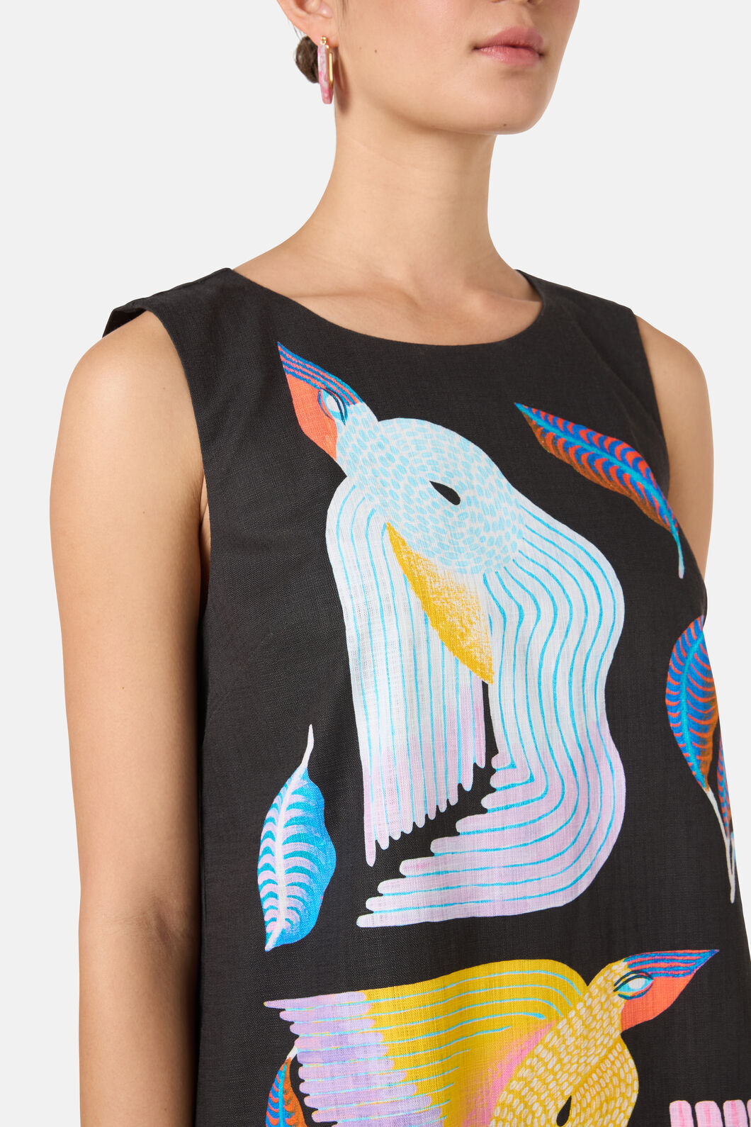 Gorman NZ - Past Lover Print Shift Dress - print