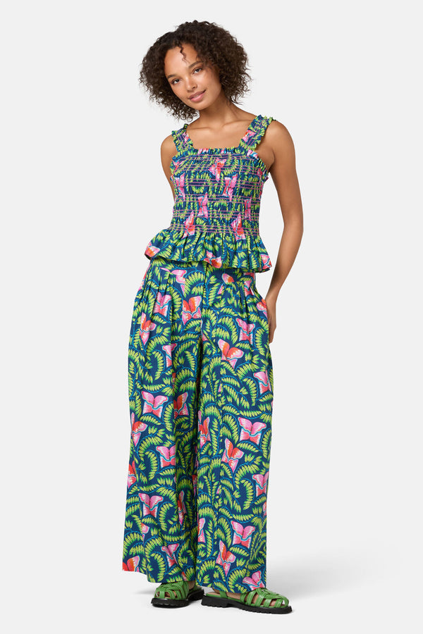 Gorman NZ - In Secret Ruched Print Tank - print