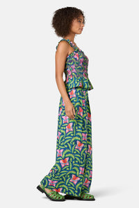 Gorman NZ - In Secret Ruched Print Tank - print