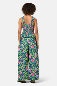 Gorman NZ - In Secret Ruched Print Tank - print