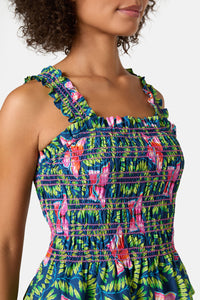 Gorman NZ - In Secret Ruched Print Tank - print