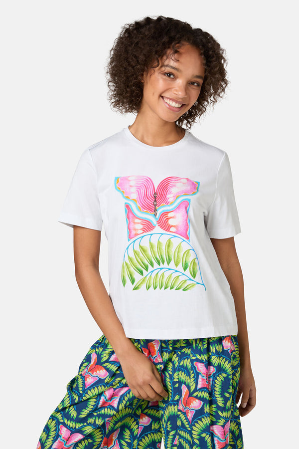 Gorman NZ - In Secret Print Classic Tee - print