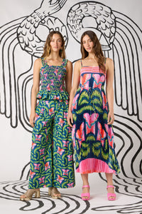 Gorman NZ - In Secret Print Pleated Dress - print