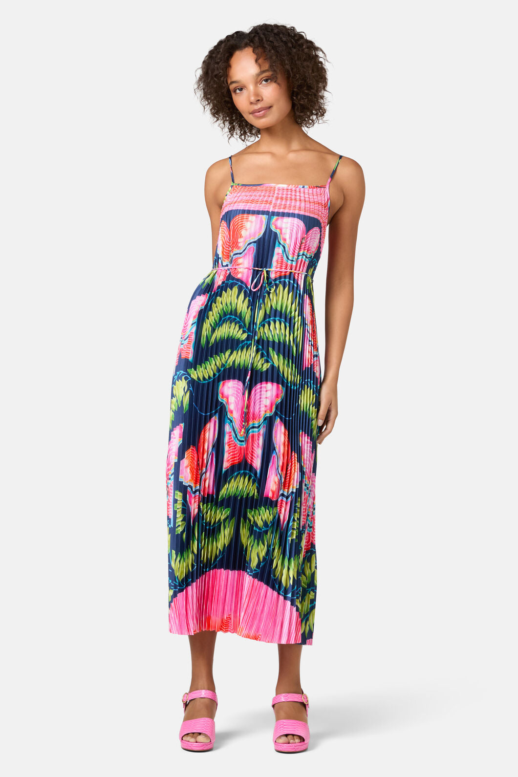Gorman NZ - In Secret Print Pleated Dress - print
