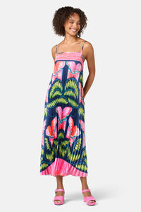 Gorman NZ - In Secret Print Pleated Dress - print