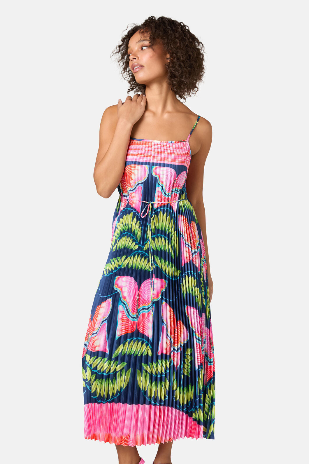 Gorman NZ - In Secret Print Pleated Dress - print