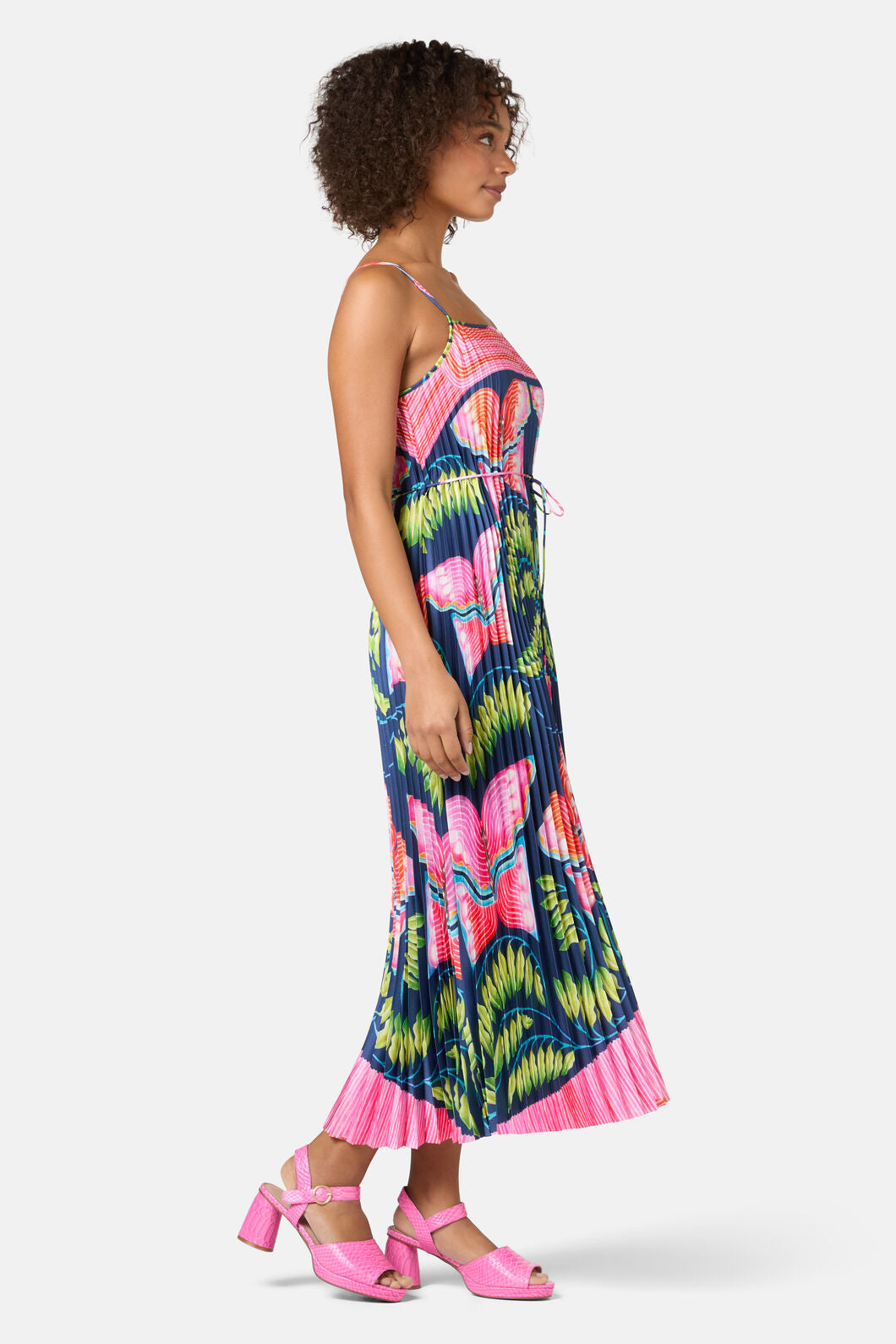 Gorman NZ - In Secret Print Pleated Dress - print