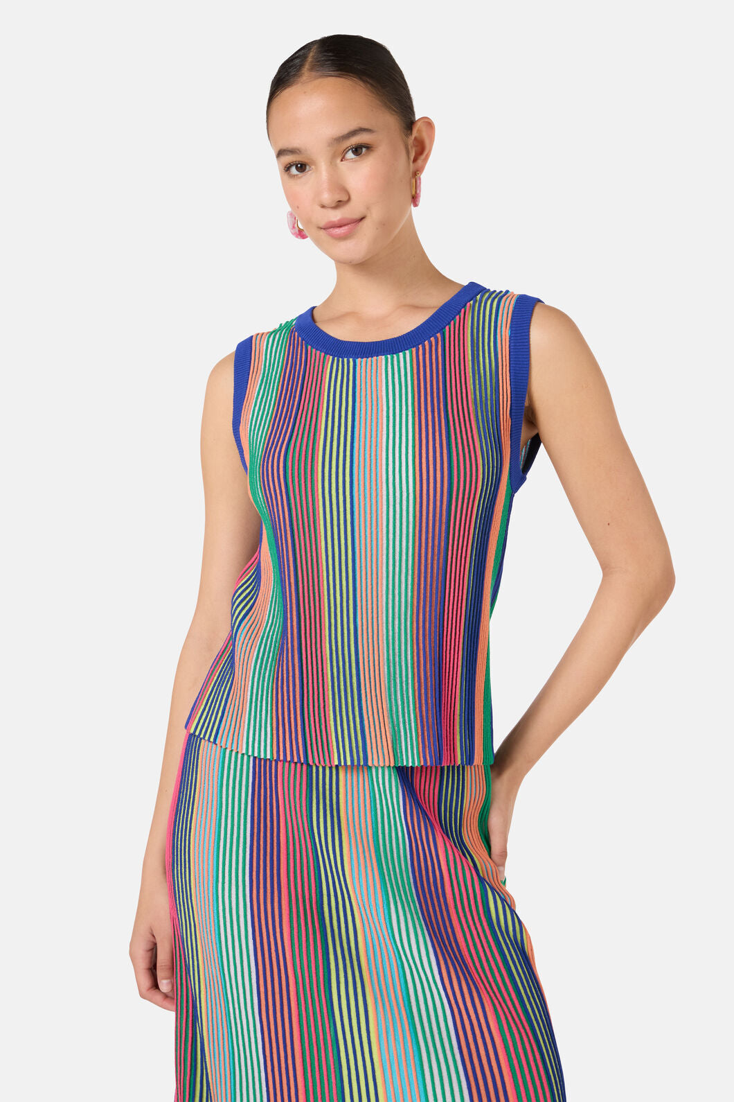 Gorman NZ - Seeing Stripes Knit Vest - multi