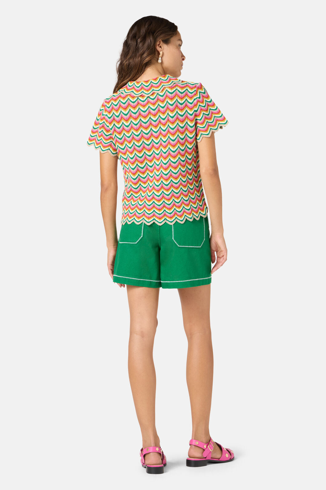 Gorman NZ - Squiggle Knit Top - multi