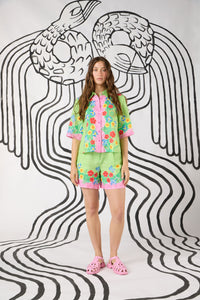Gorman NZ - Botanica Linen Print Shorts - print