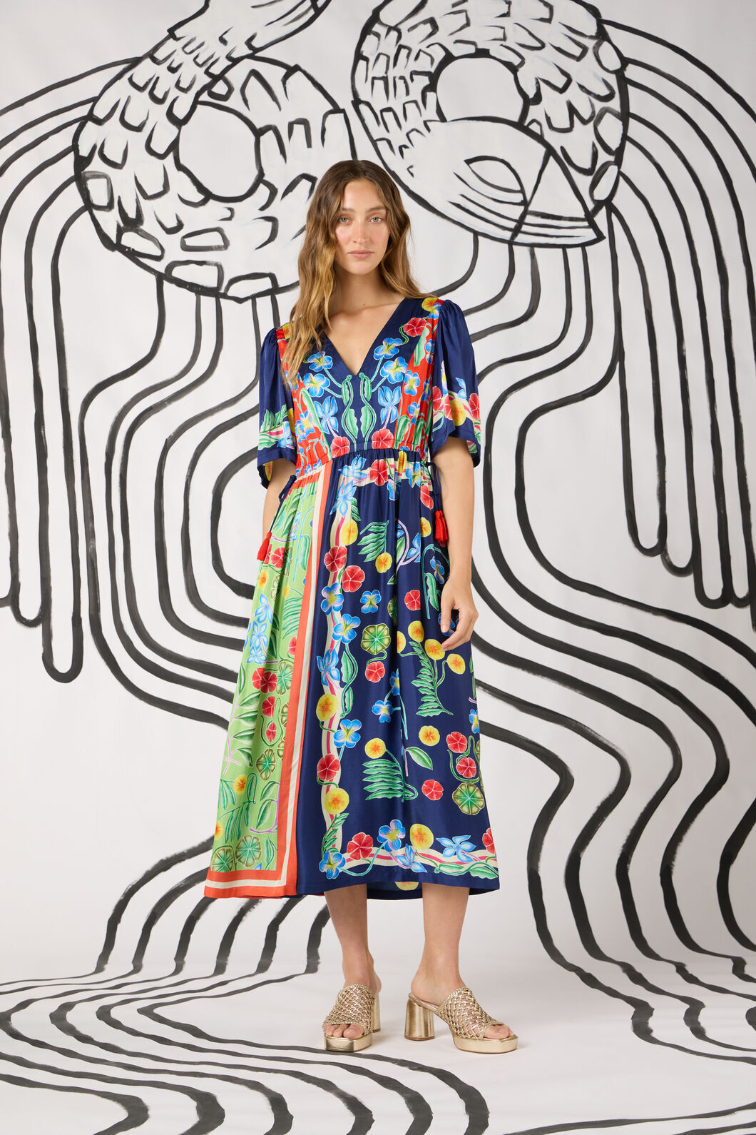 Gorman NZ - BOTANICA PRINT SCARF DRESS - print