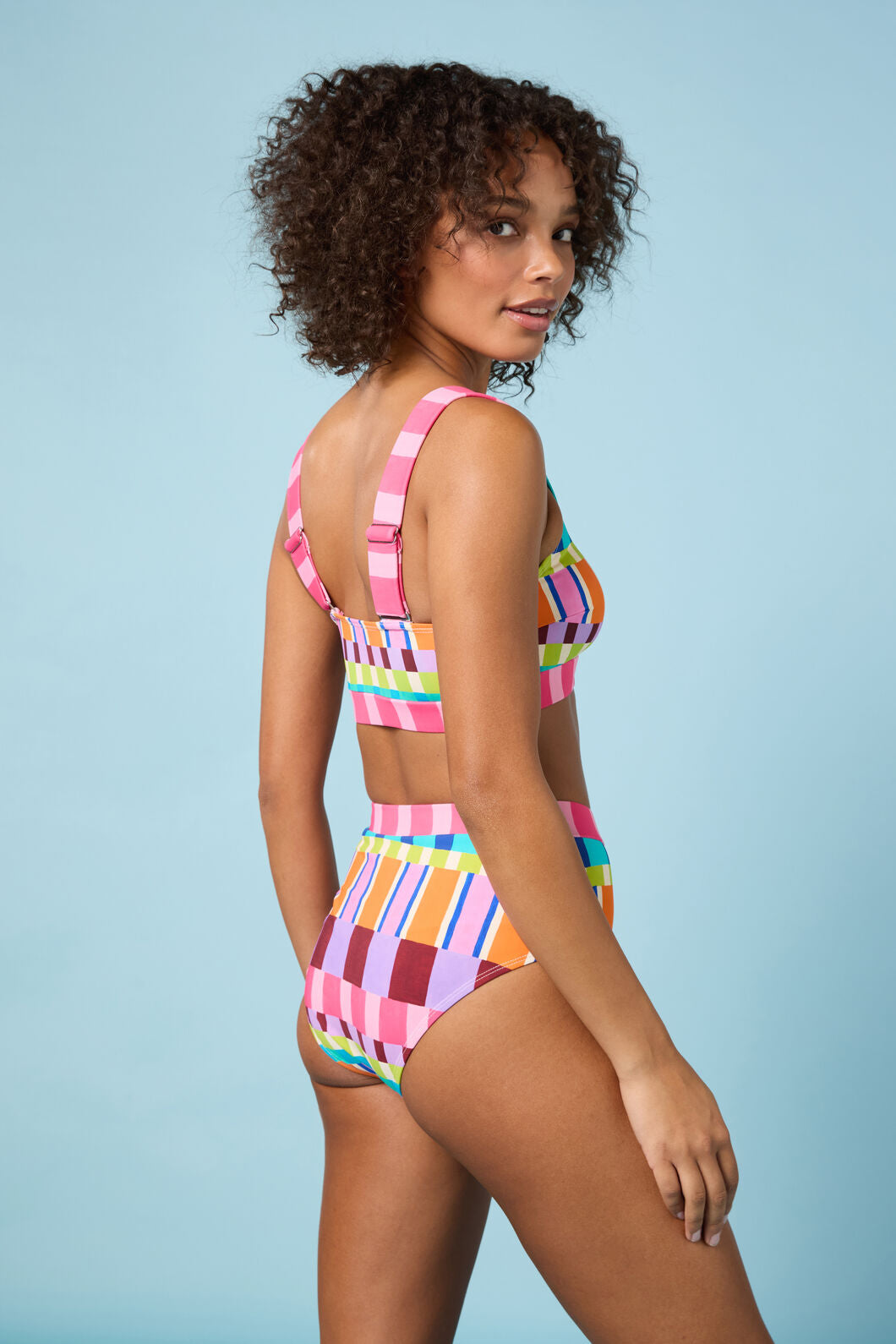Gorman NZ - Holiday Stripe Bikini Bottom - print