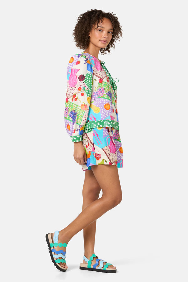 Gorman NZ - Fruit Party Print Blouse - print