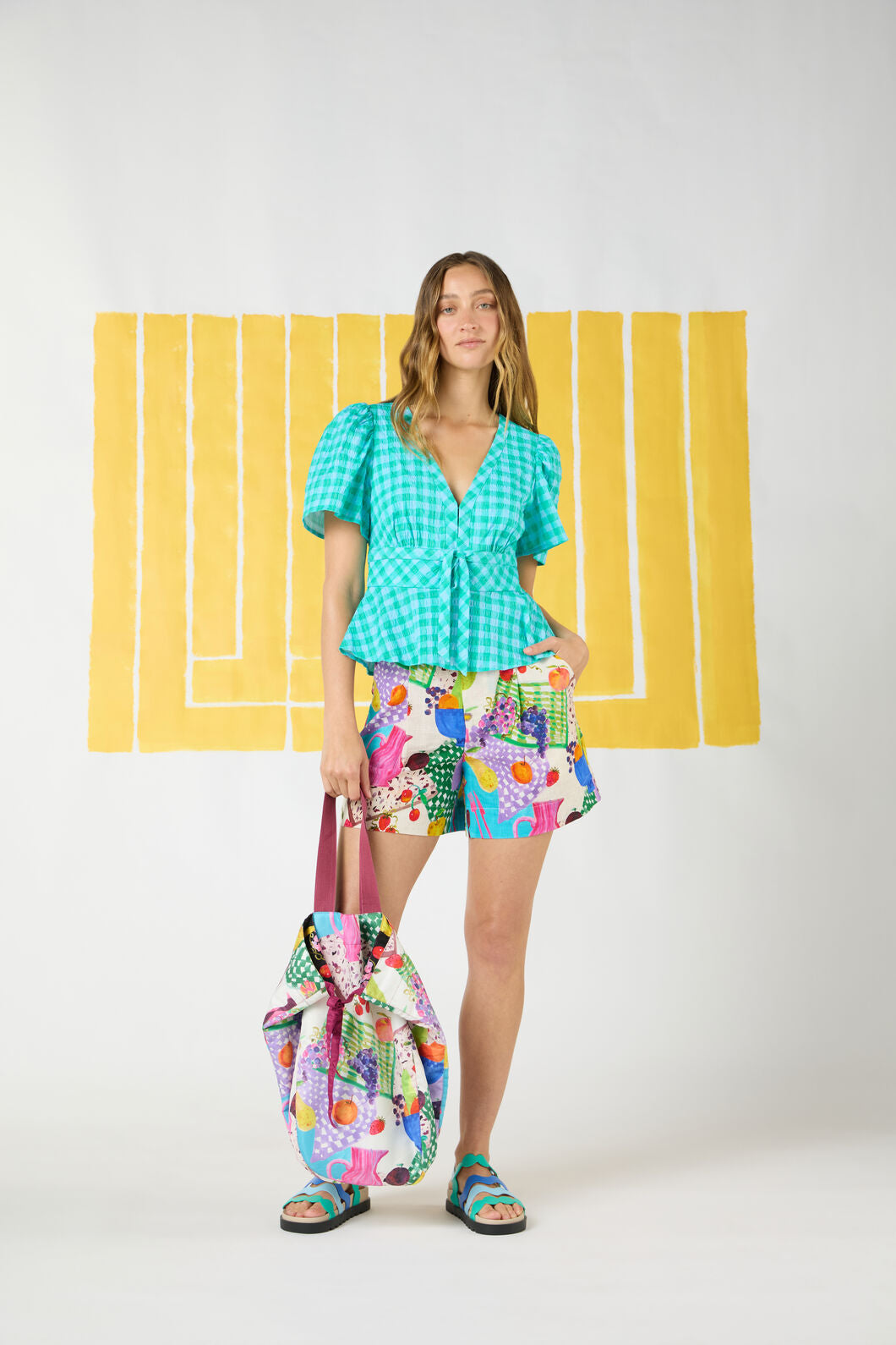 Gorman NZ - Fruit Party Print Shorts - print