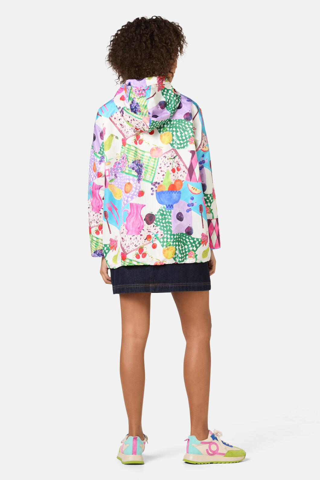 Gorman NZ - Fruit Party Print Raincoat - print