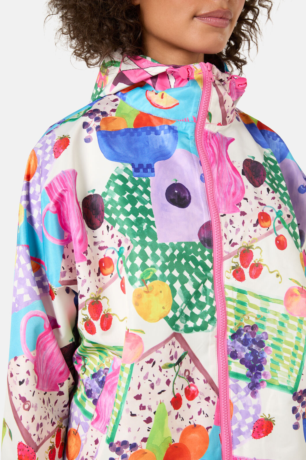 Gorman NZ - Fruit Party Print Raincoat - print
