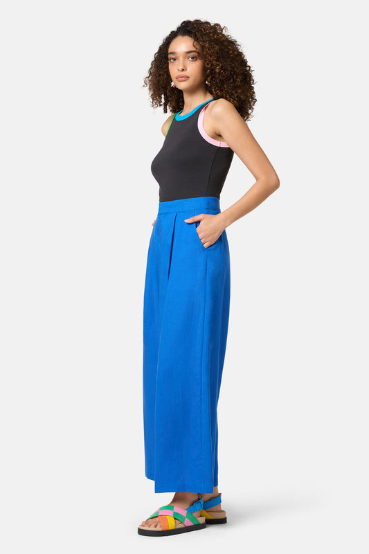 Gorman NZ - Electric Wide Leg Pant - blue