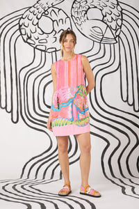 Gorman NZ - In Secret Print Shift Dress - print