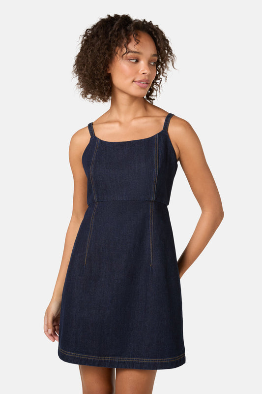 Gorman NZ - Casper Denim Mini Dress - indigo