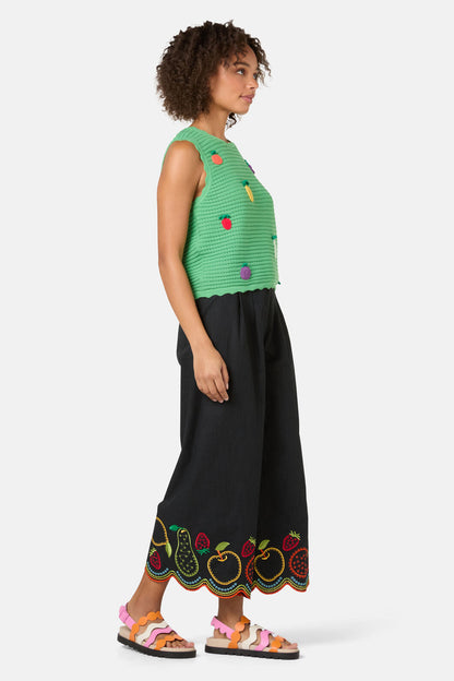 Gorman NZ - Fruit Party Cotton Knit Tank - green