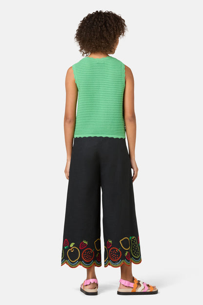 Gorman NZ - Fruit Party Cotton Knit Tank - green