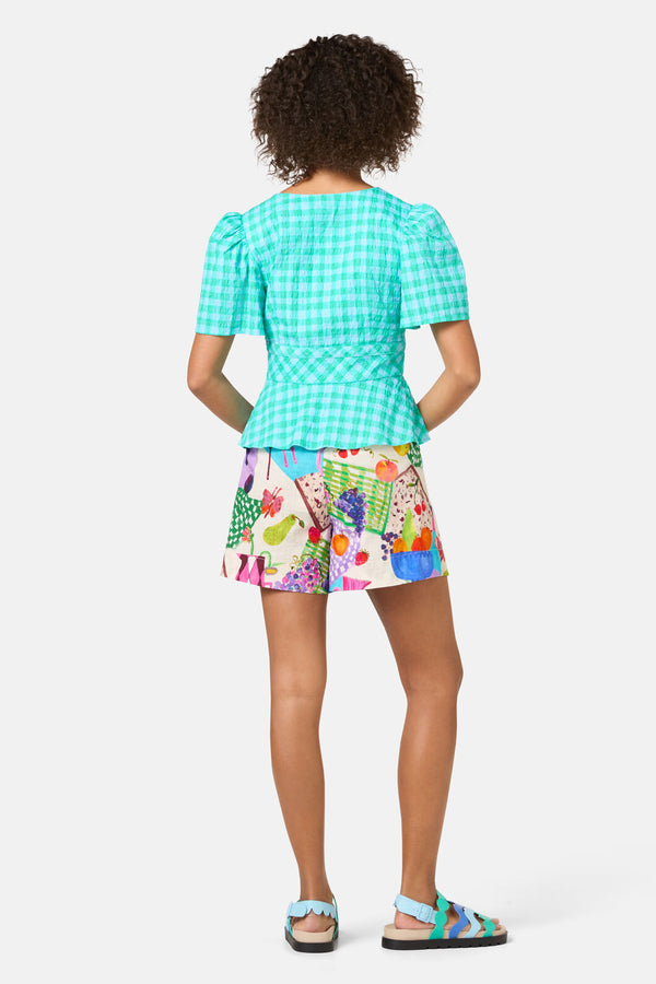 Gorman NZ - Sunny Cotton Check Top - check