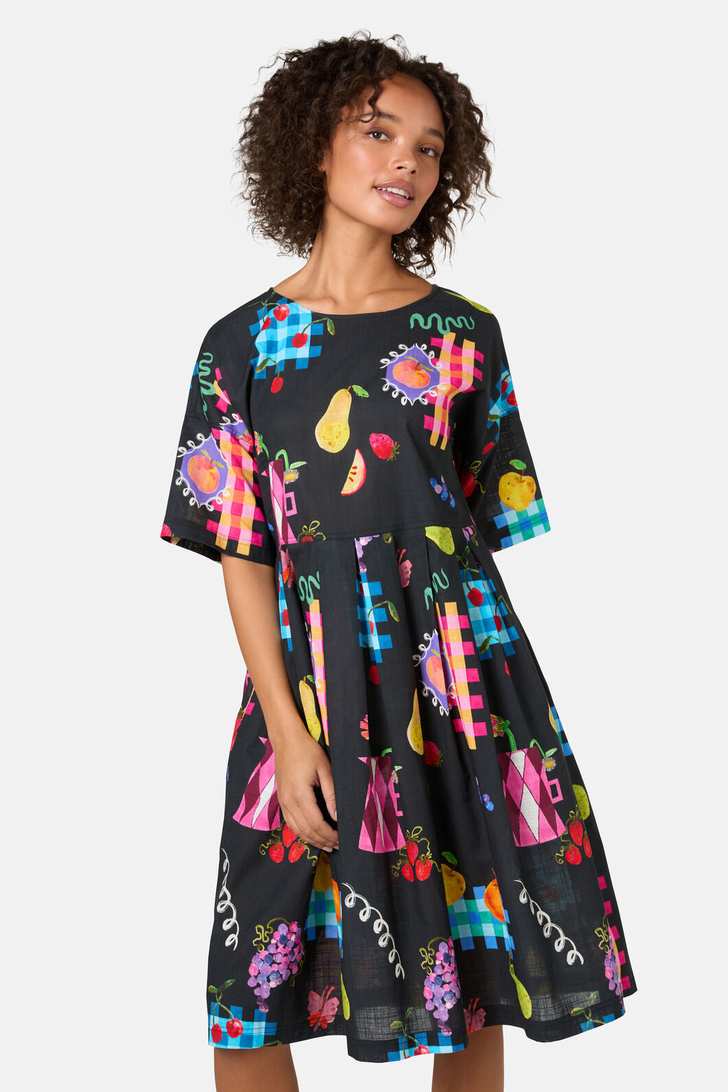 Gorman NZ - Fruit Party Print Sadie Dress - print
